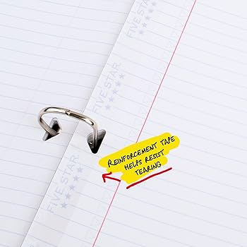 Amazon.com : Five Star Loose Leaf Paper + Study App, College